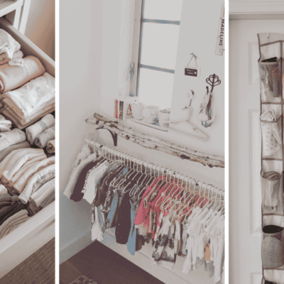 How to Organize Baby Clothes without a Closet