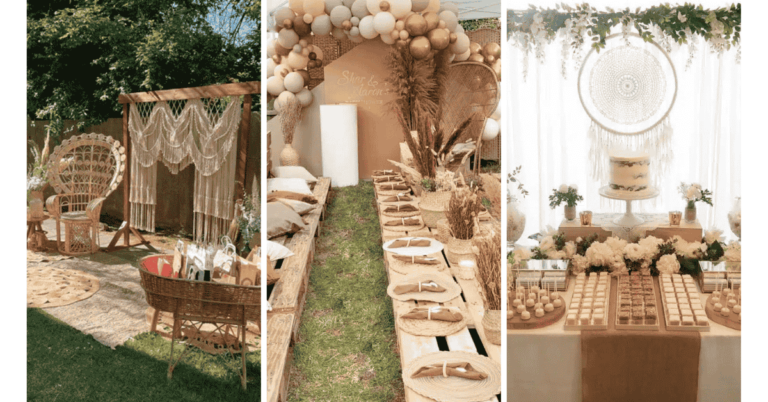 boho babyshower