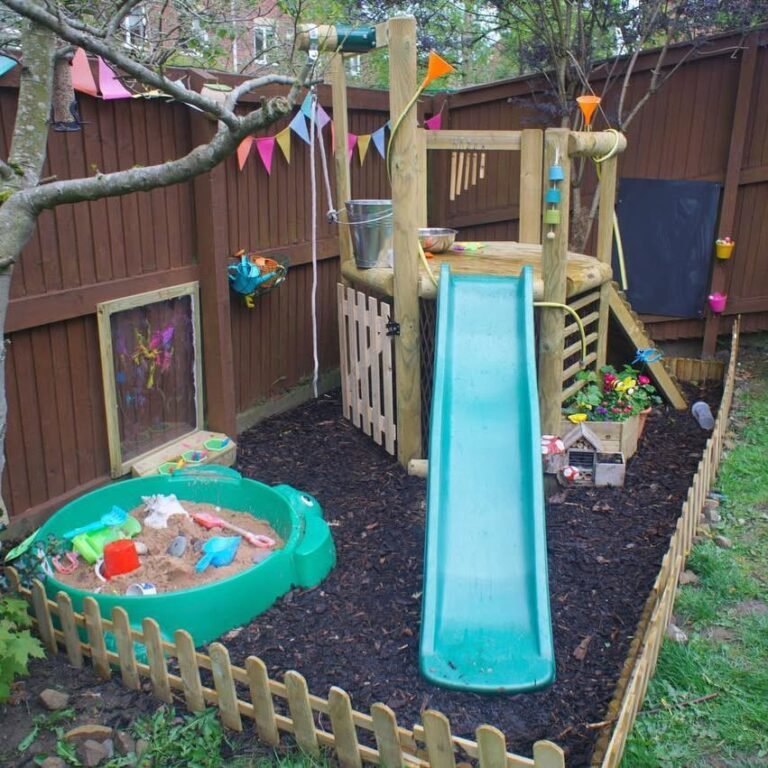 16+ Toddler Outdoor Play Area Ideas for Safe & Fun Backyard Adventures