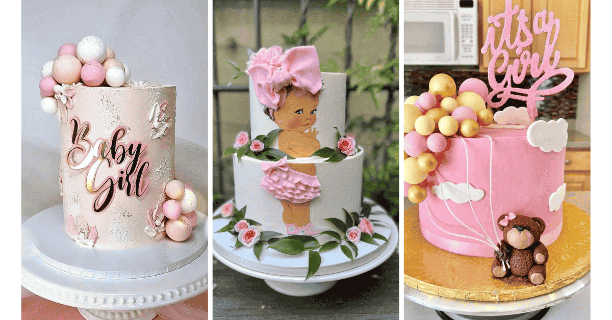 Baby Shower Cakes for Girls