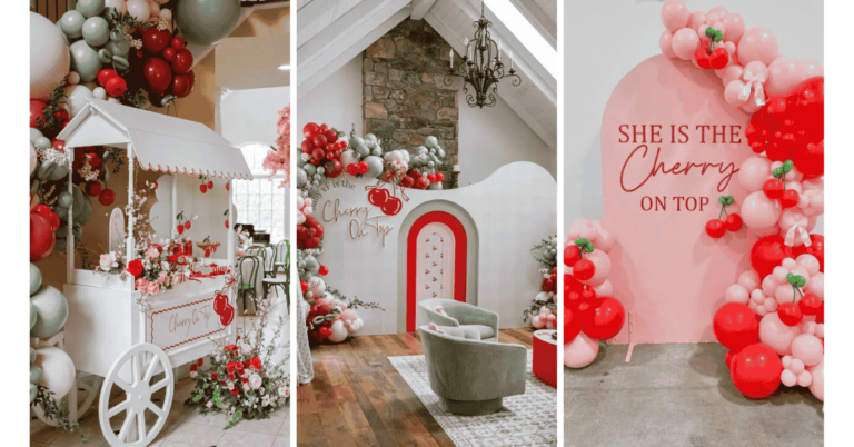 Cherry on Top Baby Shower Theme