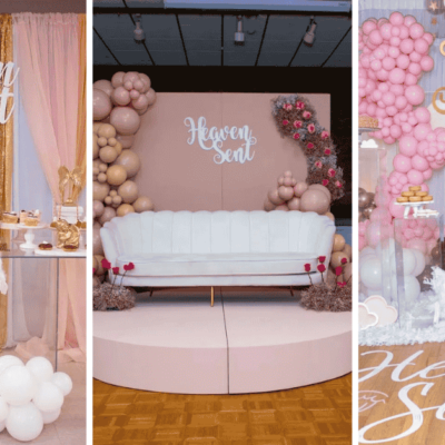 17 Heaven Sent Baby Shower Theme Ideas | Angelic Decorations & Inspiration