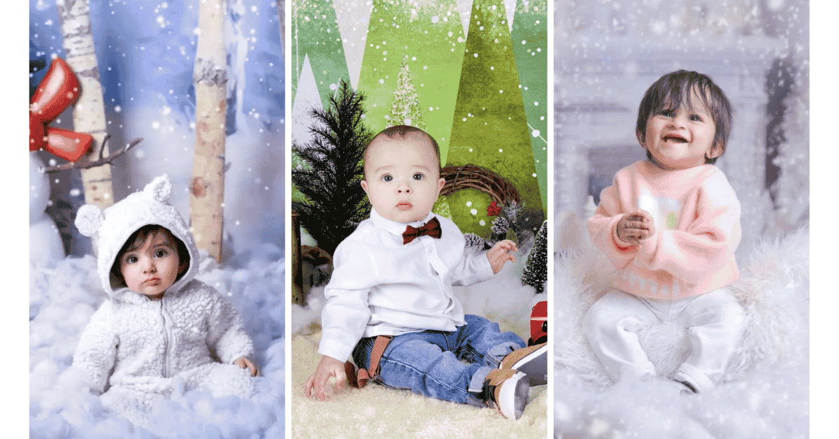 Winter Baby Photoshoot Ideas