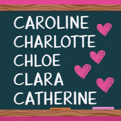 100+ Beautiful Girl Names That Start with C β¨