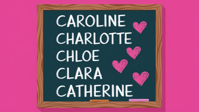 100+ Beautiful Girl Names That Start with C ✨