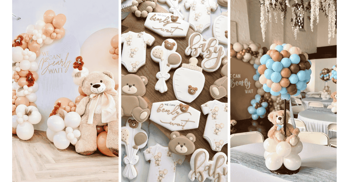 We Can Bearly Wait Baby Shower Ideas