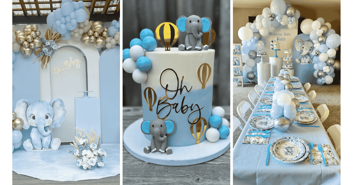 Elephant Baby Shower Ideas