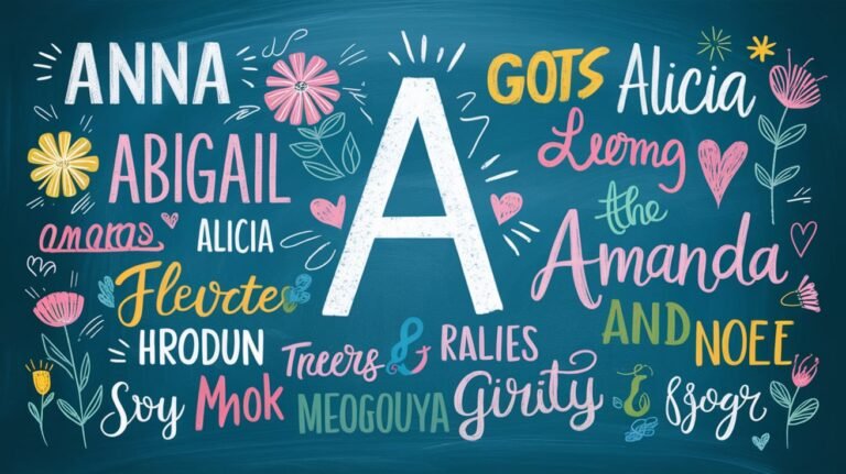 100+ Beautiful Girl Names That Start With A (With Meanings)