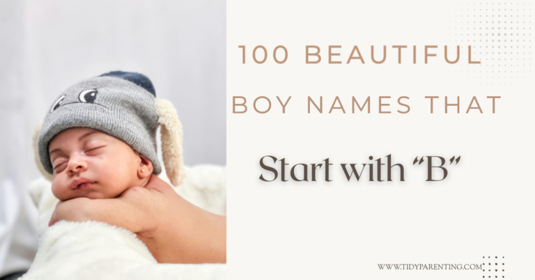 120+ Baby Boy Names That Start With B (With Meanings!)