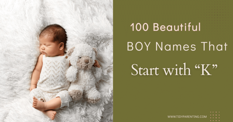 100+ Unique Boy Names Starting with K (Plus Meanings!)