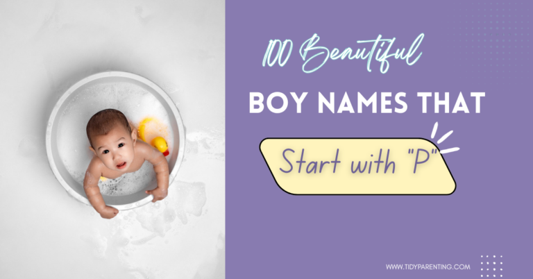 110+ Perfect Boy Names That Start with P (Plus Meanings!)