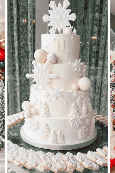 Christmas baby shower